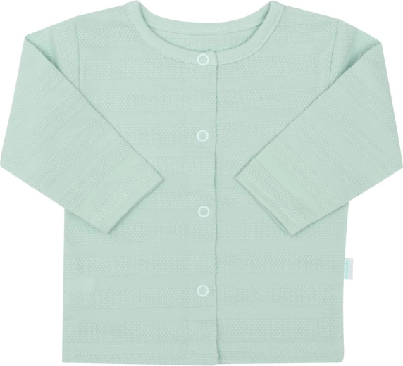 Snap-front jacket and warm hat