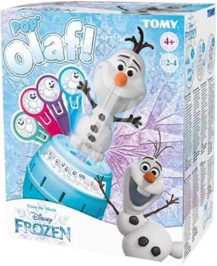 TOMY Frozen Pop-Up Olaf – bordspel voor kinderen
