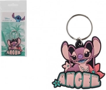 rubber keychain Lilo & Stitch Angel 5 cm