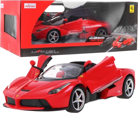 Rastar Ferrari LaFerrari Aperta 1:14 radiografisch bestuurbare auto 2,4 GHz – Rood