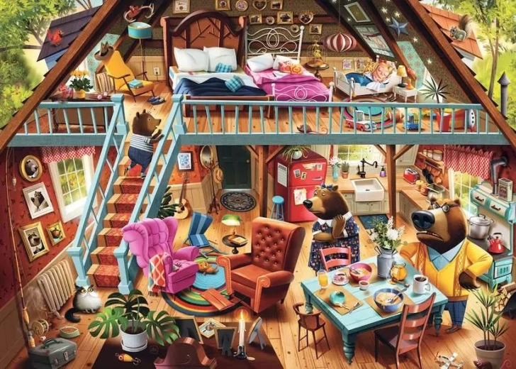 Ravensburger puzzle Caught in the Act! 1000 pieces