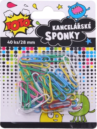 Trombones colorés 28 mm