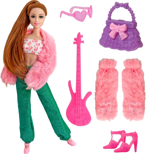 Articulations mobiles et longs cheveux pour un jeu réaliste