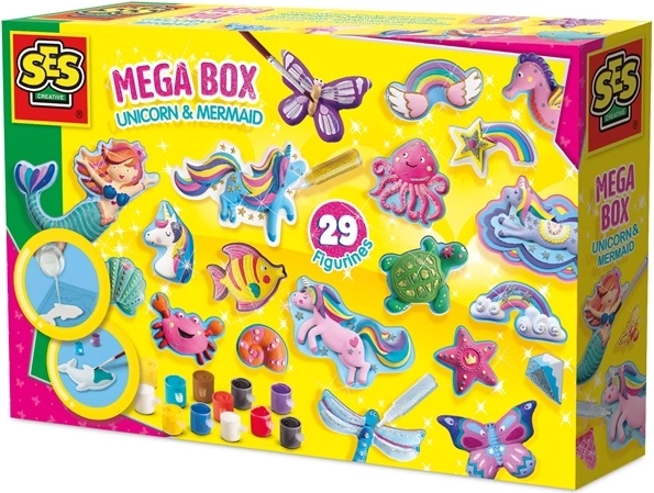 SES Casting and Painting Set: Unicorn and Mermaid