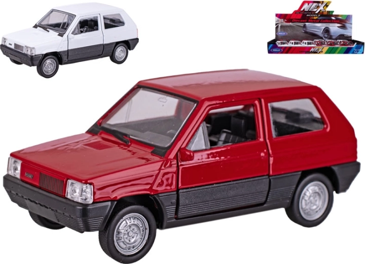 Welly Fiat Panda – modèle de voiture en métal avec mécanisme à remonter