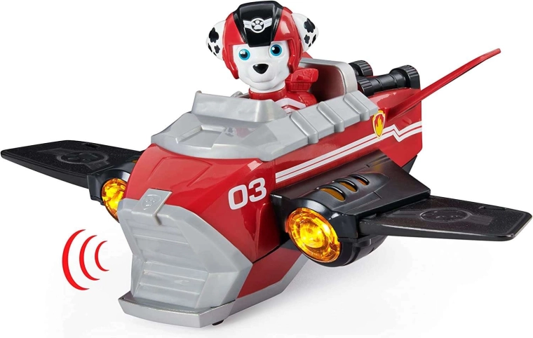 Jet with light and sound effects