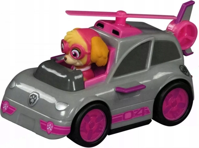 Les héros Chase et Skye en action