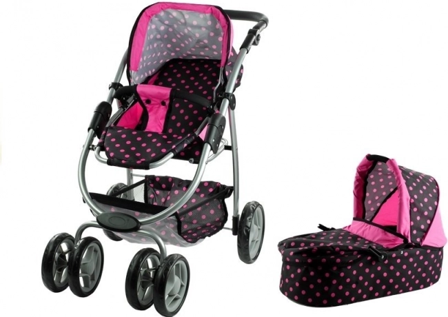 Alice 2-in-1 Doll Stroller with Bassinet and Sport Seat