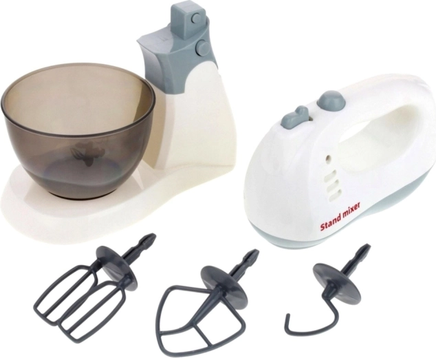2-in-1: stand and hand mixer
