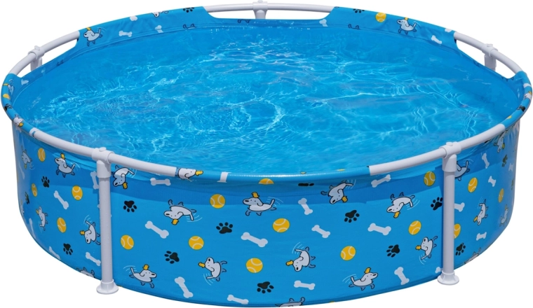 Bestway Fetchin' Fun piscine ronde hors-sol pour animaux de compagnie 122 cm