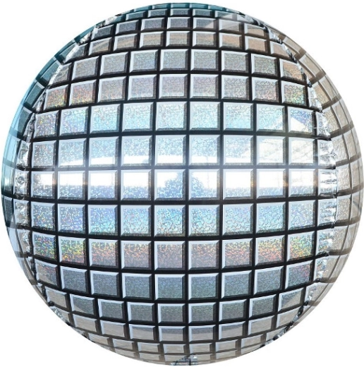 Folieballon discobal 40 cm