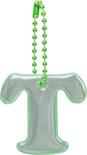 BAAGL reflective charm letter T