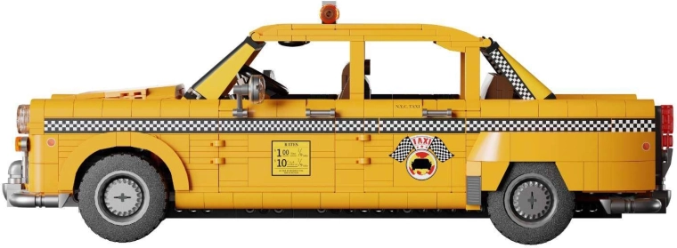 Authentic retro NEW YORK Yellow Cab design