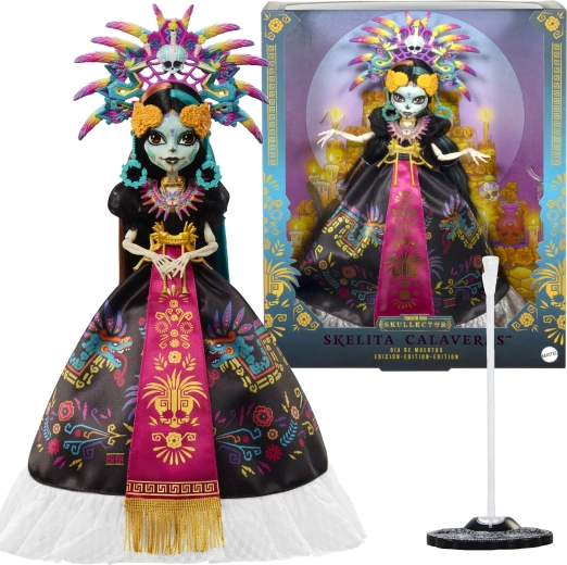 Monster High collector doll Skelita Calaveras Dia de Muertos Skullector