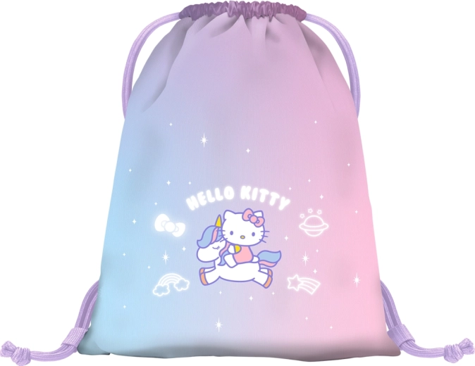Baagl preschool drawstring bag Hello Kitty Unicorn GRS