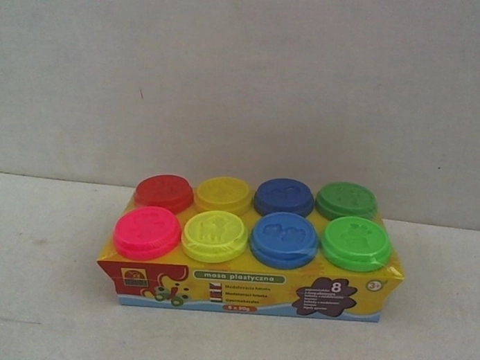 Pâte à modeler pour enfants en tubes, lot de 8