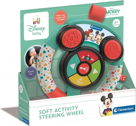 Interaktives weiches Lenkrad BABY DISNEY Clementoni