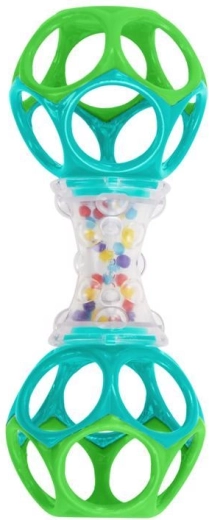 Oball rattle dumbbell for babies 0m+