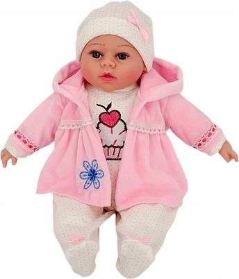 Vêtements amovibles : manteau, bonnet et grenouillère