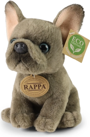 Rappa chien en peluche bouledogue français 18 cm