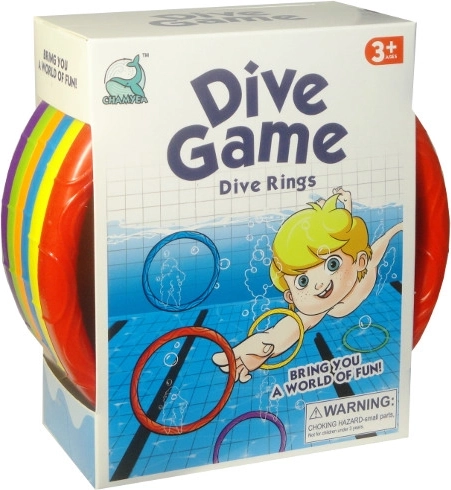 Set of diving rings for water (6 pcs)