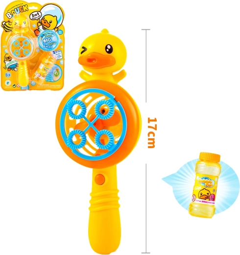 B.Duck Bubble Blower with Fan 2-in-1 (60 ml)