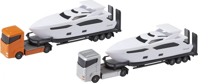 Teamsterz camion avec bateau