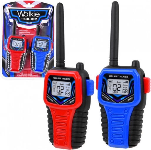 Set kindwalkietalkies met bereik tot 35 m (2 stuks)