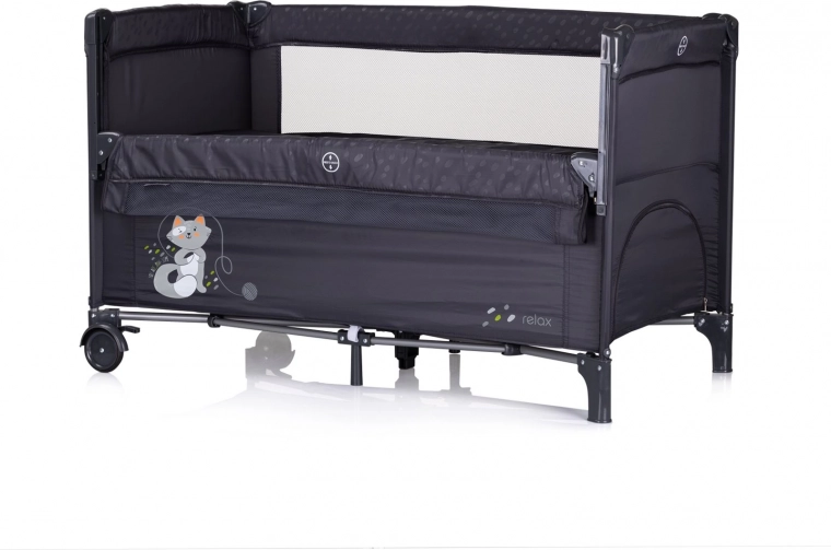 Chipolino travel baby cot Relax Anthracite