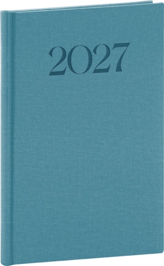 Notique weekagenda Biella 2027 blauw 15 × 21 cm
