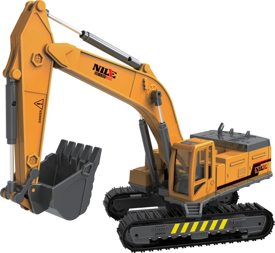 Metal Track Excavator 1:55 with Pull-Back Function