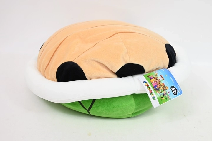 Tomy Mocchi-Mocchi coussin en peluche carapace verte Super Mario