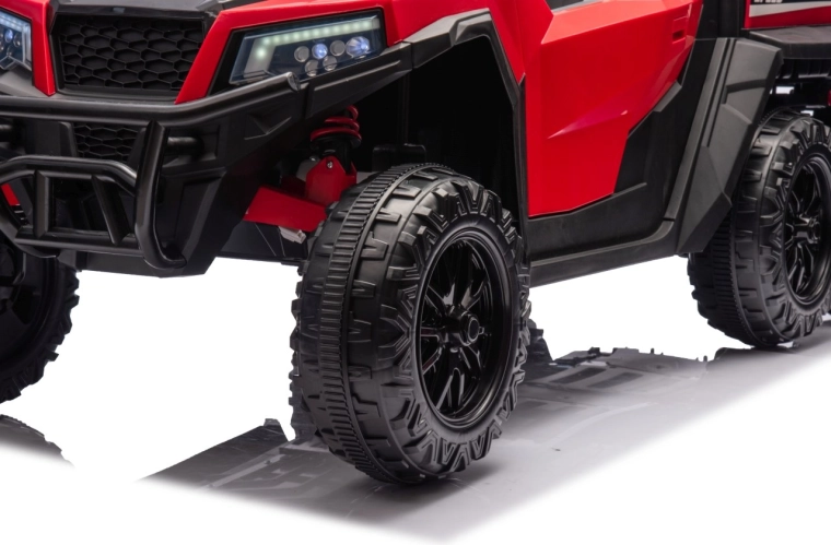 Transmission 4×4 24V performante et roues souples EVA