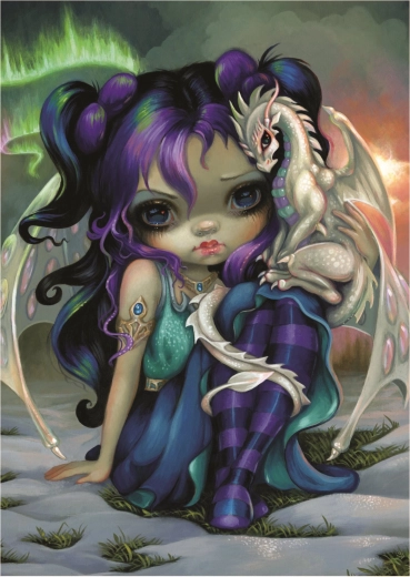 EDUCA Puzzle Icy Dragon – 500 Pieces