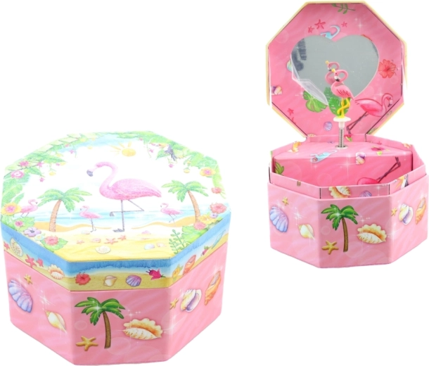 Praktische spiegel en vakjes