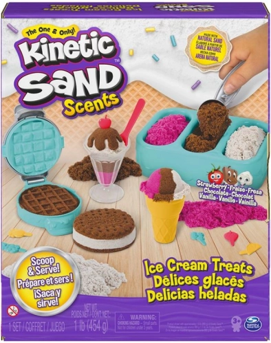 Sable cinétique Scents – gourmandises glacées