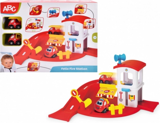 ABC Felix Fire Station with 2 Vehicles