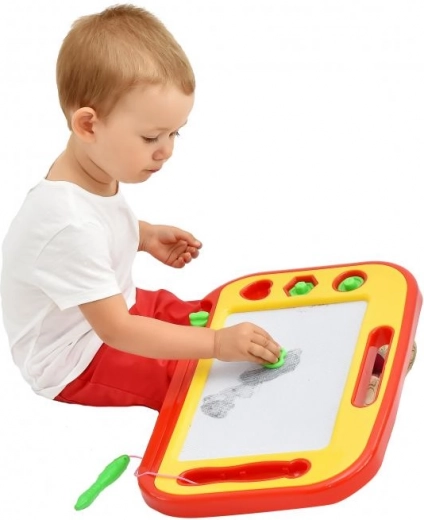Magnetisch tekenbord met magnetische pen en stempels