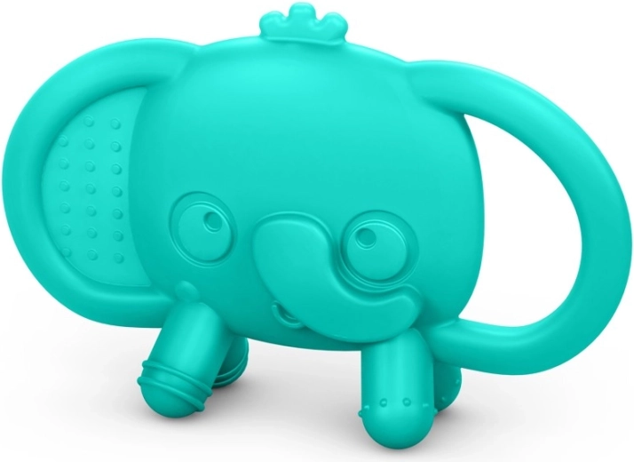 Silicone Teether Elephant Tame Your Tusks 3m+ BRIGHT STARTS