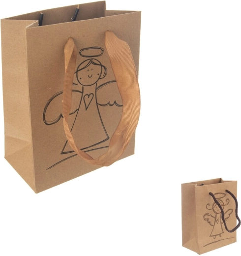 Cadeaupapieren tas engel mix 11,5 × 6,5 × 14,5 cm