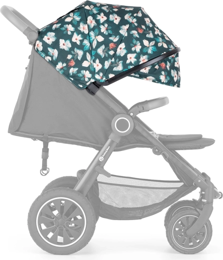 Extendable canopy for maximum coverage