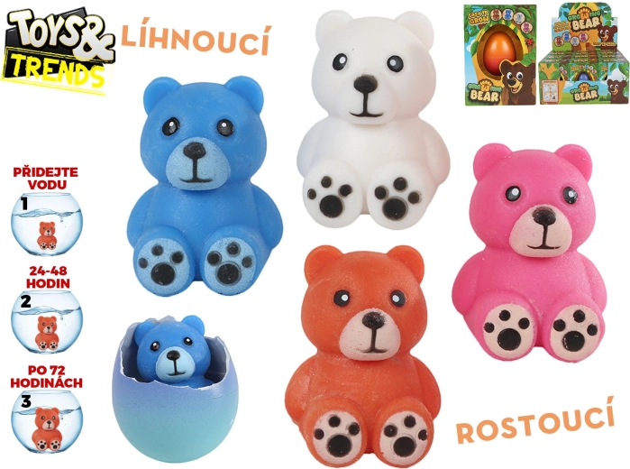 Hatching and Growing Bear for Water TOYS&TRENDS