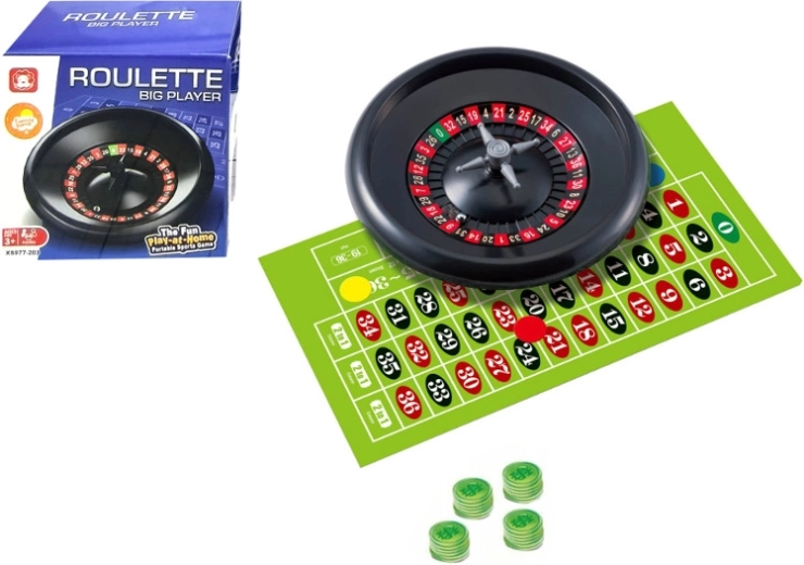 Roulette en boîte – mini roulette familiale