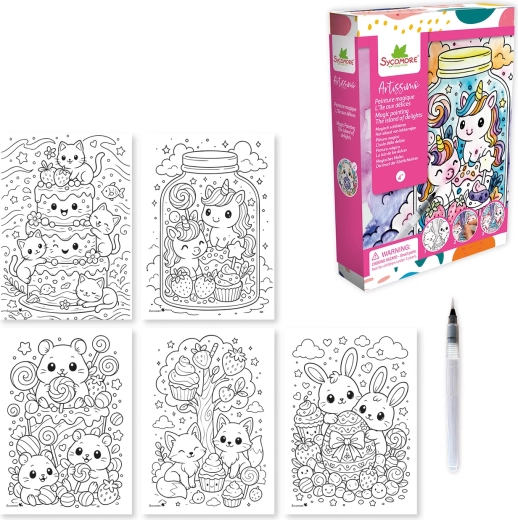 Artissimo Magic Water Painting – Candy Island