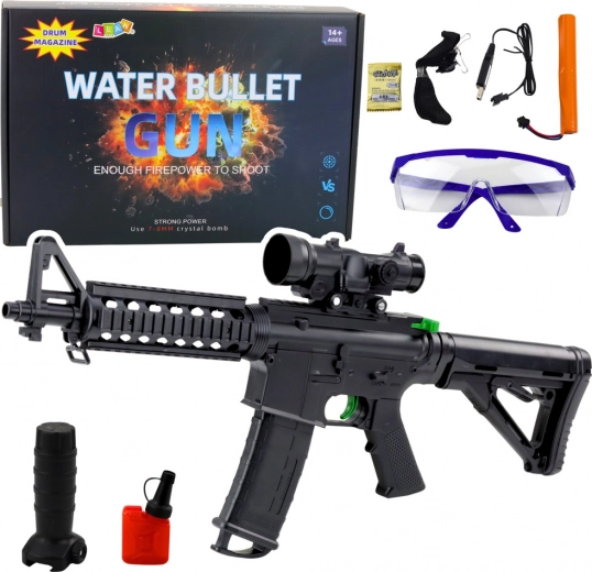 Schietgeweer voor waterballetjes zwart 86 cm