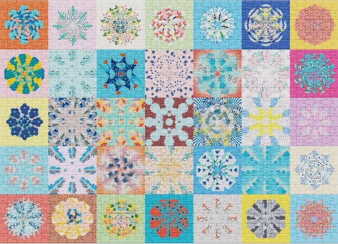 Puzzle Patchwork 1000 stukjes van Cloudberries