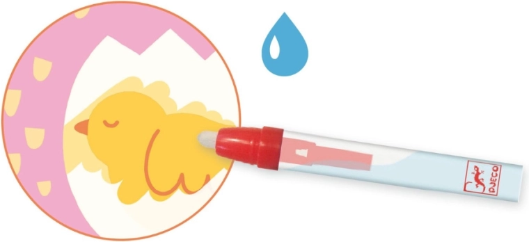 Color magic at a water touch