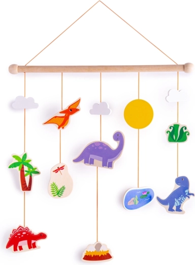 Decoratieve wandhanger Dino