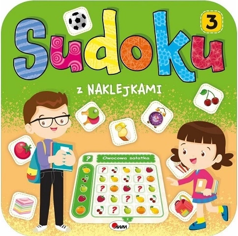 Sudoku avec autocollants pour enfants