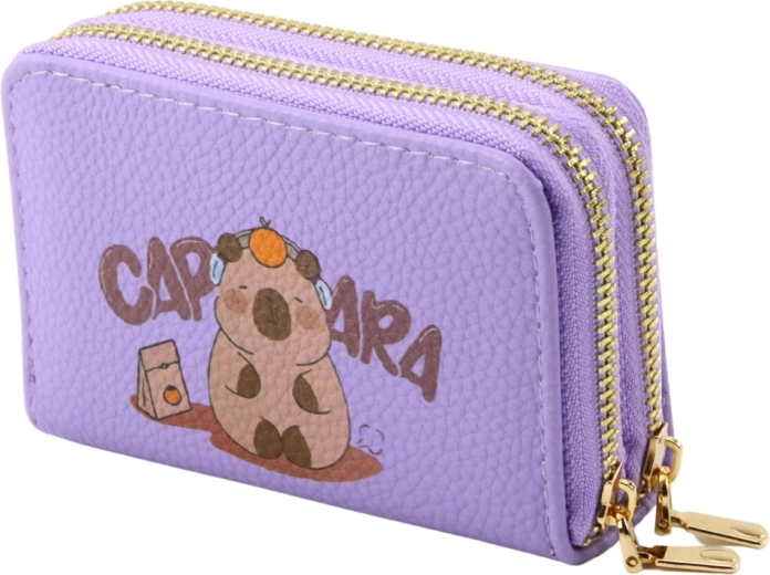 Two separate zip compartments